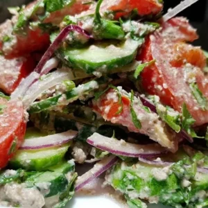 ქართული სალათი ნიგვზით