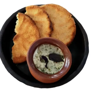 ნადუღი პიტნით და მჭადით